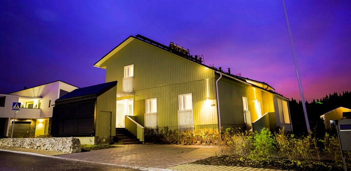 Finland´s first net-zero energy building was constructed in 2012